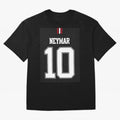 Neymar Oversized T-Shirt Represent Football Lovers during Global Football Passion for FIFA World Cup 2026 Group Stage, Centered on Haaland and Mbappe, Argentina and Brazil, Classic Soccer Heritage, Championship Pressure, Fan Loyalty and