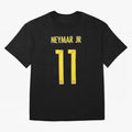 NEYMAR Oversized T-Shirt Celebrate Fan Favorites in FIFA World Cup 2026 USA Canada Mexico Filled with Messi, France and Portugal Energy, Tournament Hype, Historic Matchups, Family Viewing Parties and Global Sports Pride; Great for Supporters Who