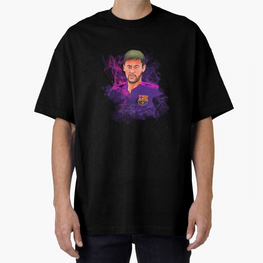 Neymar Oversized T-Shirt Honor the Beautiful Game during the FIFA World Cup 2026 Journey through Messi, CR7 and Mbappe Highlights, Brazil, Portugal and Argentina Pride, Vintage Soccer Flavor, Modern Football Stars, National Flags and Final Night