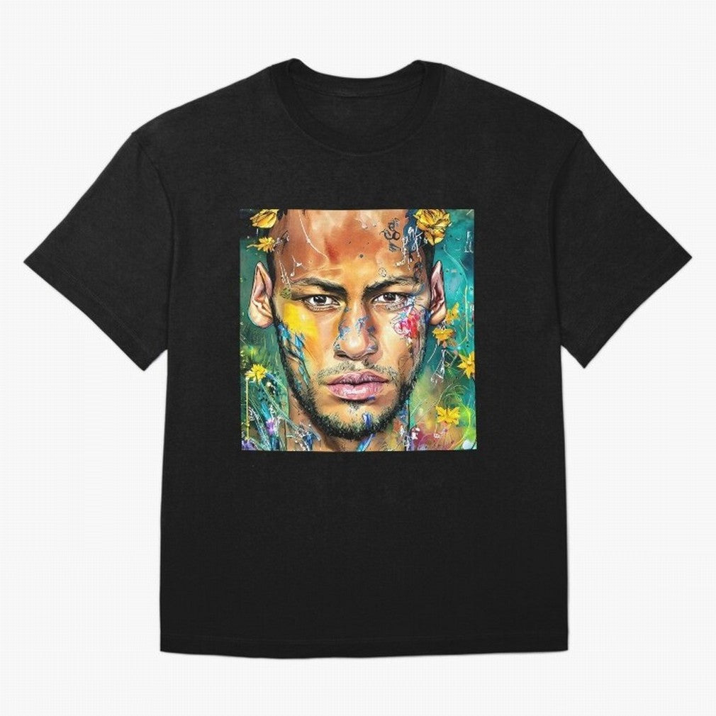 Neymar Oversized T-Shirt Celebrate National Team Dreams in FIFA World Cup 2026 Group Stage for Fans of Neymar, Haaland and Cristiano Ronaldo and France and Portugal, Bringing Football Passion, Legendary Performances, Festival Vibes and Supporter