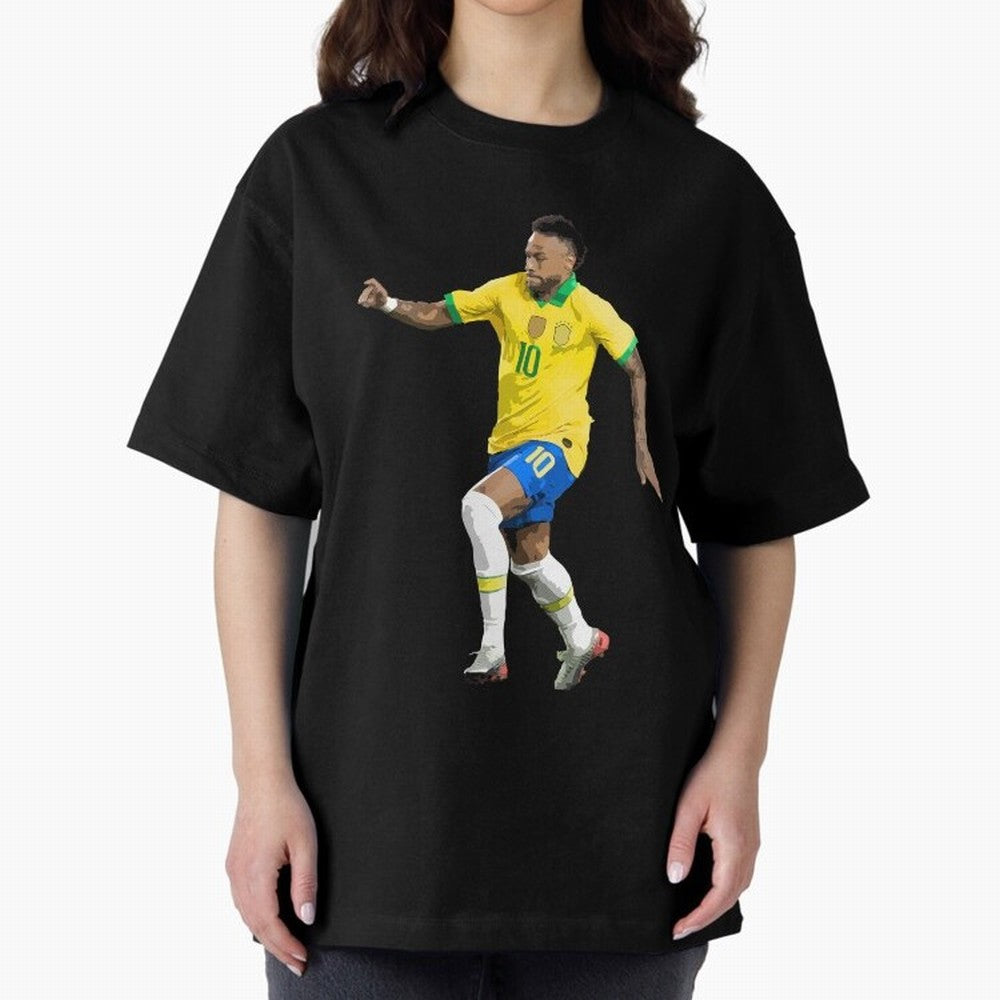 neymar Essential T-Shirt Stand Out with Spirit from Match Day Hype around FIFA World Cup 2026, Mbappe and Neymar, Argentina and Brazil, Football Festival Excitement, Trophy Ambitions, Country Rivalries and Star Player Buzz; Ideal for Fans Who