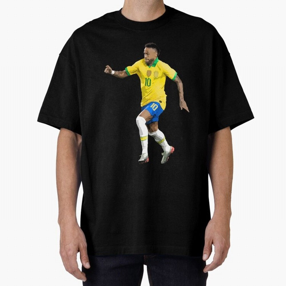 neymar Essential T-Shirt Stand Out with Spirit from Match Day Hype around FIFA World Cup 2026, Mbappe and Neymar, Argentina and Brazil, Football Festival Excitement, Trophy Ambitions, Country Rivalries and Star Player Buzz; Ideal for Fans Who