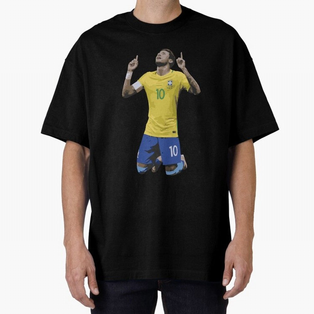 Neymar Brazil Celebration Sticker Essential T-Shirt Bring Retro Soccer Energy to FIFA World Cup 2026 USA Canada Mexico Spirit, Centered on Germany, Mbappe, Football History, Final Match Energy, Crowd Noise and Once in a Lifetime Moments; Great for