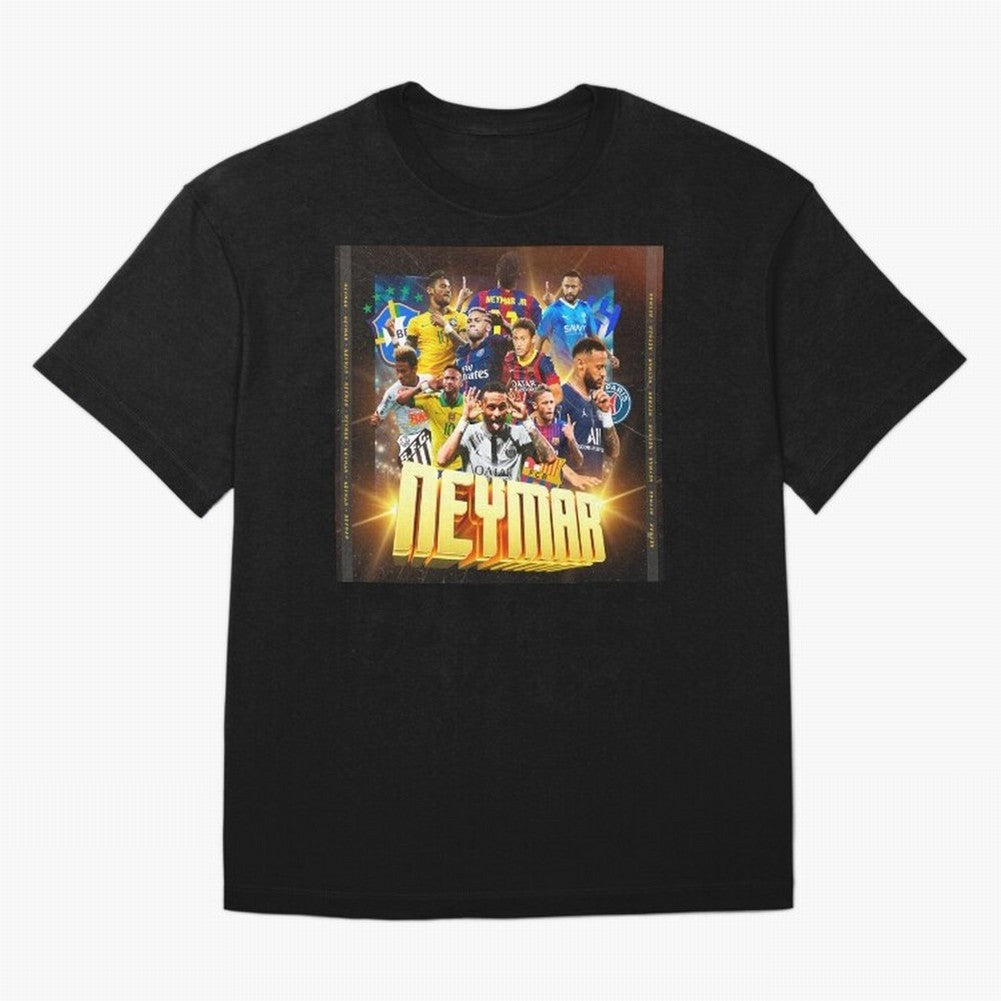 Neymar Best of Career Classic T-Shirt Show Fan Pride Across the FIFA World Cup 2026 Journey through Cristiano Ronaldo Highlights, Spain Pride, Retro Football Energy, Iconic Rivalries, Trophy Chase Drama and Stadium Atmosphere; Built for Supporters