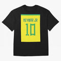 Neymar 10 Brazil 2022 World Cup Jersey Classic T-Shirt Make Your Look Match Match Day Hype around FIFA World Cup 2026, CR7, Netherlands, Game Day Rituals, Football Legends, Country Pride and the Road to the Final; Ideal for Football Dads, Football
