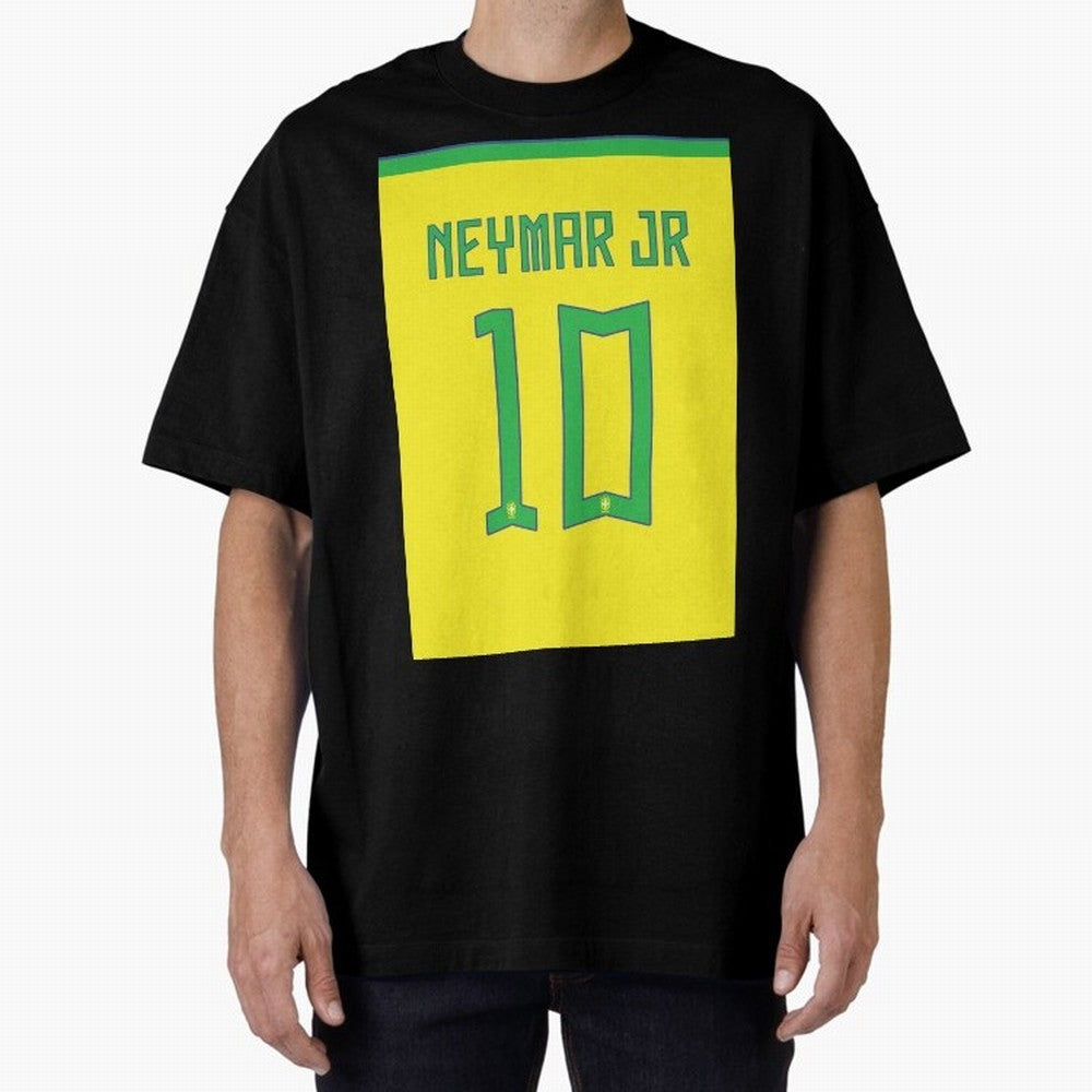 Neymar 10 Brazil 2022 World Cup Jersey Classic T-Shirt Make Your Look Match Match Day Hype around FIFA World Cup 2026, CR7, Netherlands, Game Day Rituals, Football Legends, Country Pride and the Road to the Final; Ideal for Football Dads, Football