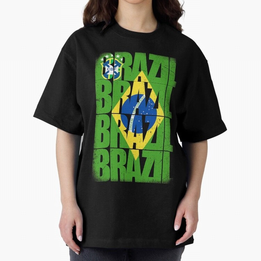 Brazil Champion Classic T-Shirt Carry National Pride through FIFA World Cup 2026 USA Canada Mexico for Fans of Messi, CR7 and Mbappe and France and Portugal, Bringing Champion Mindset, Group Stage Buzz, Knockout Tension and Passionate Fan Culture;