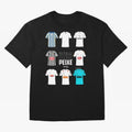 History in Shirts - Santos Classic T-Shirt Showcase FIFA World Cup 2026 Spirit, Made for Portugal, Spain and Germany, Neymar, Worldwide Fan Energy, Dramatic Goals, Stadium Lights and Championship Celebrations; Made for Die Hard Supporters, Soccer