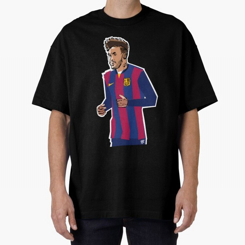 Neymar prime Oversized T-Shirt Celebrate Supporters United by FIFA World Cup 2026 Group Stage for Fans of Cristiano Ronaldo and Argentina, France and Brazil, Bringing Football History, Final Match Energy, Crowd Noise and Once in a Lifetime Moments;
