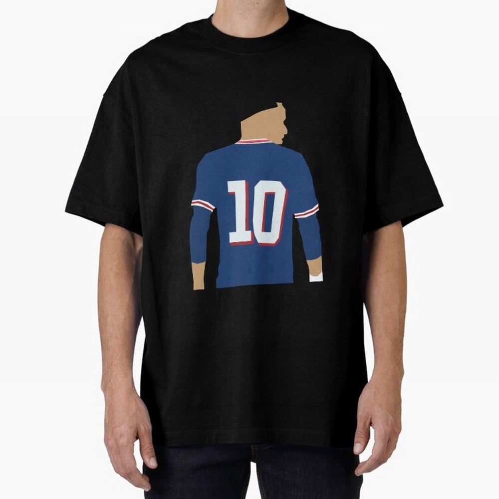 the number 10 Oversized T-Shirt Capture Stadium Memories from the FIFA World Cup 2026 Group Stage Journey through Neymar Highlights, Portugal, Spain and Germany Pride, Soccer Culture, Superstar Moments, National Team Dreams and Competitive Fire;