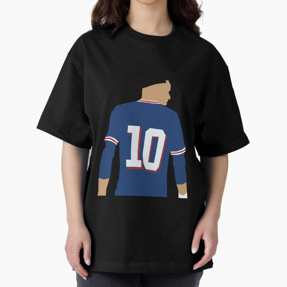 the number 10 Oversized T-Shirt Capture Stadium Memories from the FIFA World Cup 2026 Group Stage Journey through Neymar Highlights, Portugal, Spain and Germany Pride, Soccer Culture, Superstar Moments, National Team Dreams and Competitive Fire;