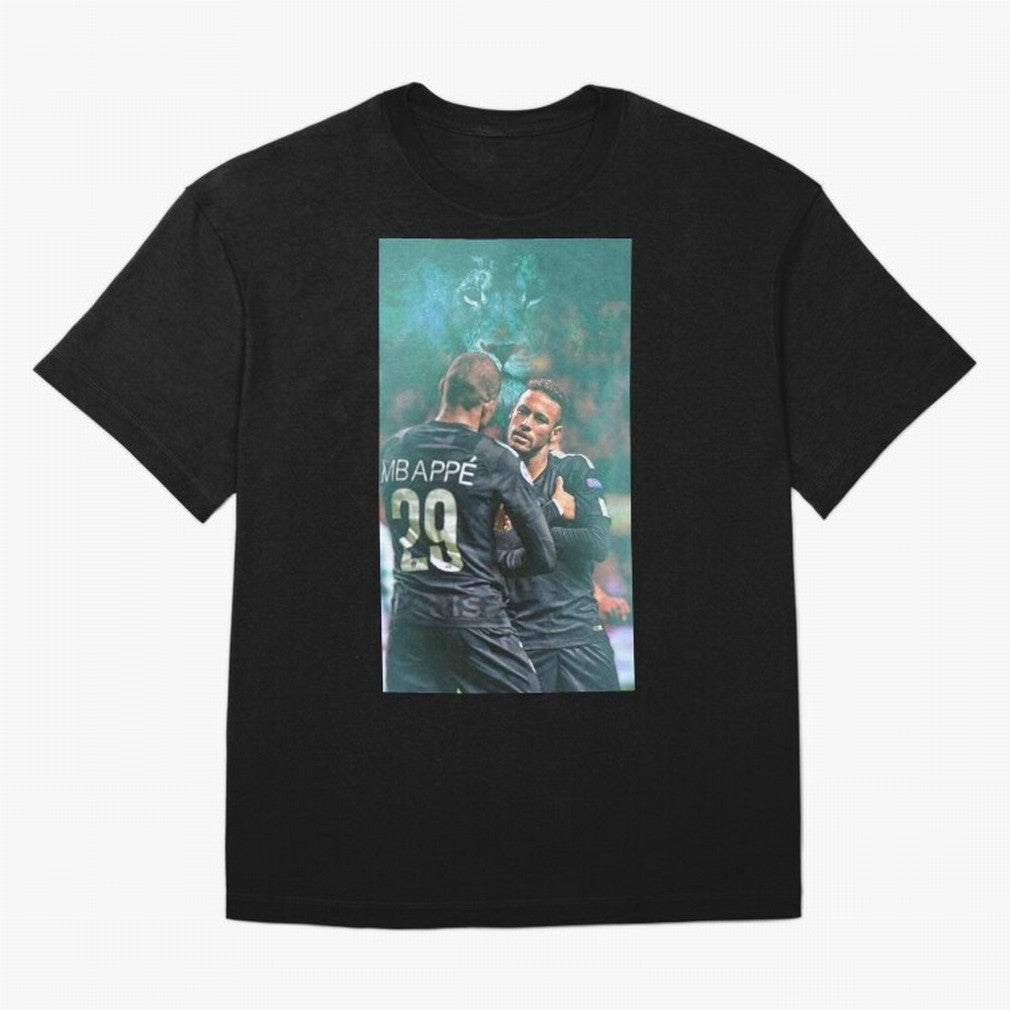 Art Neymar Wallpaper Oversized T-Shirt Remember FIFA World Cup 2026 Highlighting CR7, Portugal Energy, Worldwide Fan Energy, Dramatic Goals, Stadium Lights and Championship Celebrations; Made for Collectors Who Enjoy Iconic Players, Country Pride,