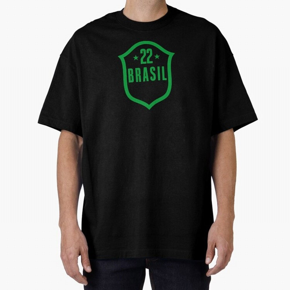 BRASIL 22 Classic T-Shirt Share Match Day Hype around FIFA World Cup 2026, Messi and Cristiano Ronaldo, Brazil, Goal Celebration Energy, Supporter Heritage, Football Icons and Worldwide Tournament Joy; Great for Supporters Who Love Legendary