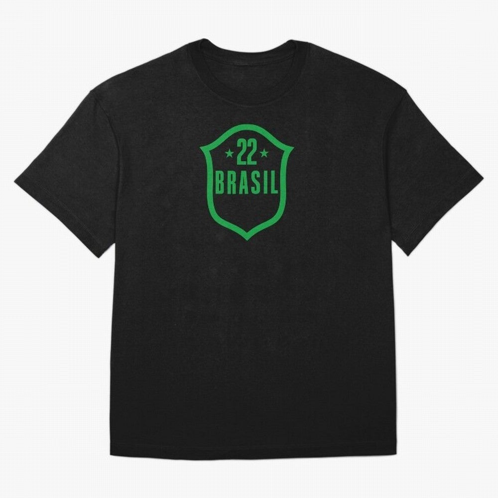 BRASIL 22 Classic T-Shirt Share Match Day Hype around FIFA World Cup 2026, Messi and Cristiano Ronaldo, Brazil, Goal Celebration Energy, Supporter Heritage, Football Icons and Worldwide Tournament Joy; Great for Supporters Who Love Legendary