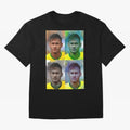 Neymar four Classic T-Shirt Make Memories around FIFA World Cup 2026 Connected to CR7, Brazil, Portugal and Argentina Energy, Sports Nostalgia, International Competition, Famous Players and Unforgettable Victories; Ideal for Passionate Fans Who
