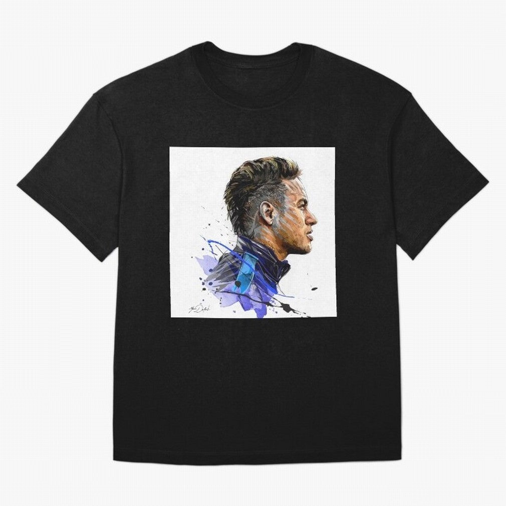 Neymar Design Oversized T-Shirt Celebrate Fan Favorites in FIFA World Cup 2026 USA Canada Mexico Celebrating Cristiano Ronaldo, Argentina and Brazil Energy, Classic Soccer Heritage, Championship Pressure, Fan Loyalty and International Pride; Made