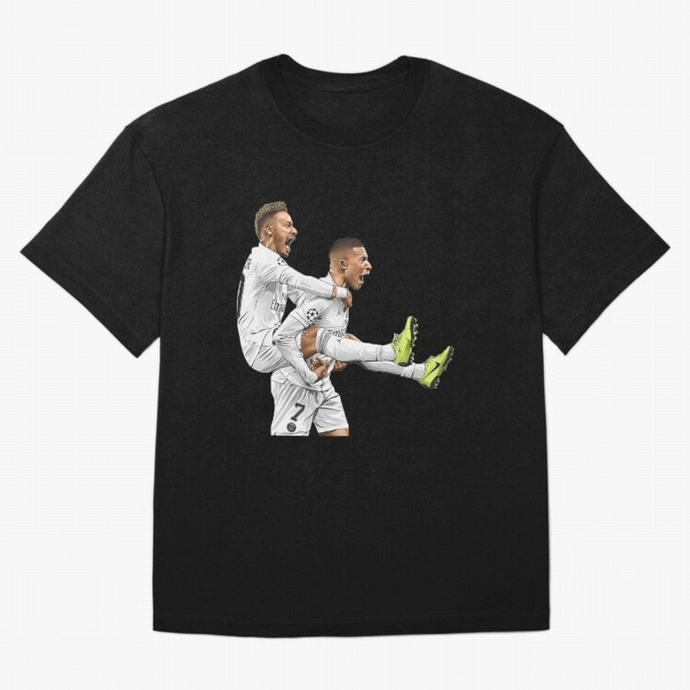 Illustration Neymar Classic T-Shirt Step into Match Day Hype around FIFA World Cup 2026 USA Canada Mexico, Messi, Neymar and Mbappe, Argentina, Worldwide Fan Energy, Dramatic Goals, Stadium Lights and Championship Celebrations; Built for Supporters