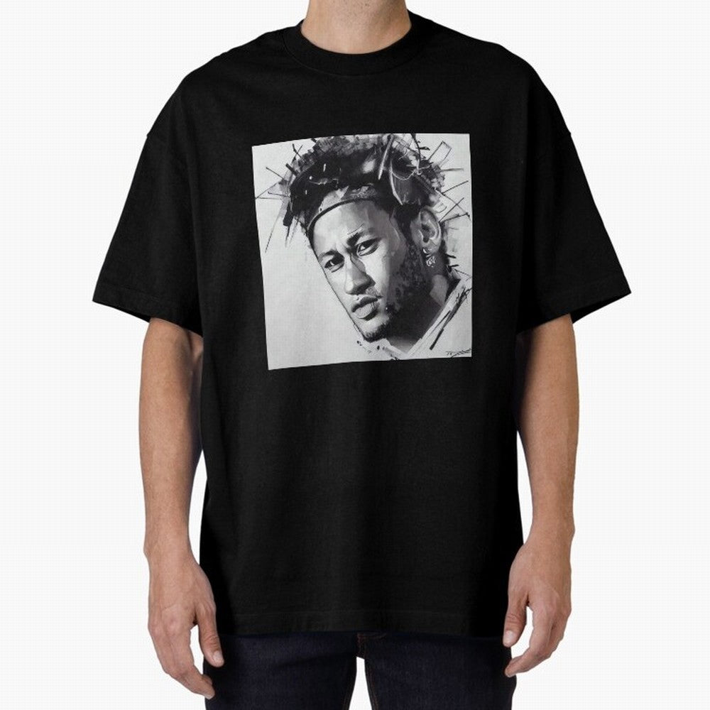black and white Neymar Classic T-Shirt Experience FIFA World Cup 2026 Featuring Haaland and Mbappe, Argentina, France and Brazil Energy, Goal Celebration Energy, Supporter Heritage, Football Icons and Worldwide Tournament Joy; Ideal for Fans Who