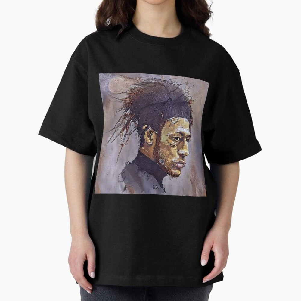 sketch of Neymar Oversized T-Shirt Turn Football Passion into Match Day Hype around FIFA World Cup 2026 USA Canada Mexico, CR7, Portugal, Football History, Final Match Energy, Crowd Noise and Once in a Lifetime Moments; Created for Match Day