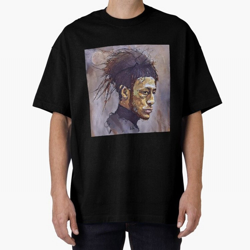 sketch of Neymar Oversized T-Shirt Turn Football Passion into Match Day Hype around FIFA World Cup 2026 USA Canada Mexico, CR7, Portugal, Football History, Final Match Energy, Crowd Noise and Once in a Lifetime Moments; Created for Match Day