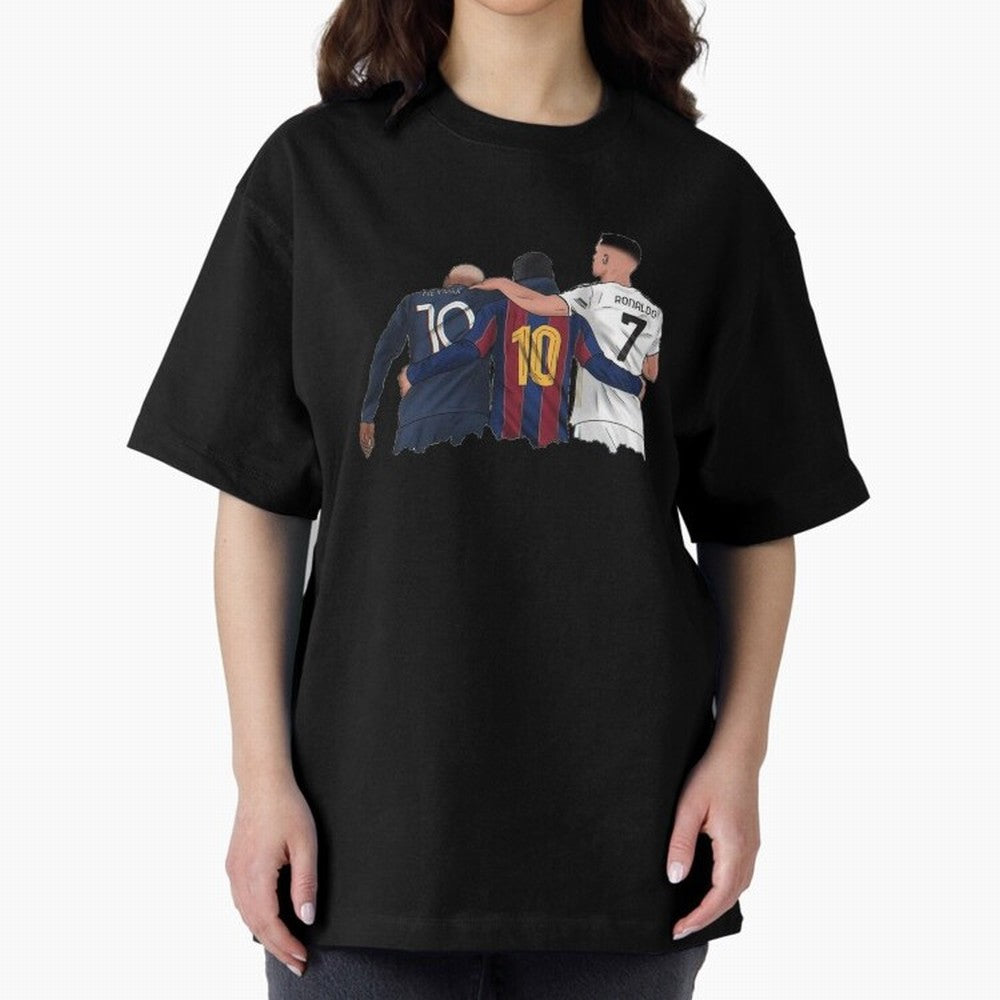 Football Messi, Ronaldo, neymar tshirt Classic T-Shirt Bring Global Tournament Vibes to FIFA World Cup 2026 Group Stage for Fans of Messi, CR7 and Mbappe and France, Bringing Soccer Culture, Superstar Moments, National Team Dreams and Competitive
