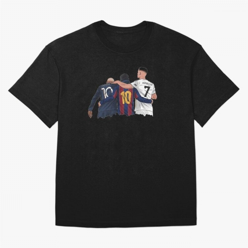 Football Messi, Ronaldo, neymar tshirt Classic T-Shirt Bring Global Tournament Vibes to FIFA World Cup 2026 Group Stage for Fans of Messi, CR7 and Mbappe and France, Bringing Soccer Culture, Superstar Moments, National Team Dreams and Competitive