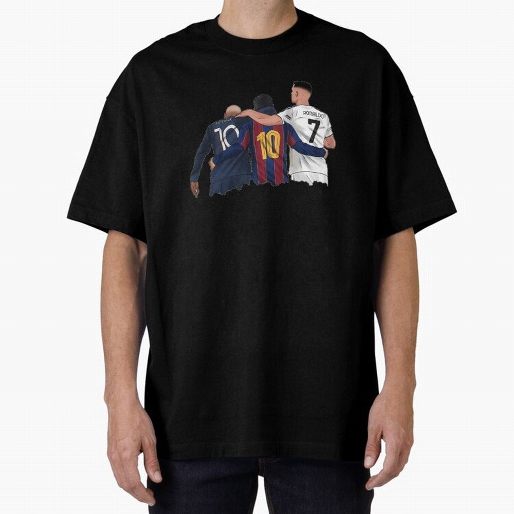 Football Messi, Ronaldo, neymar tshirt Classic T-Shirt Bring Global Tournament Vibes to FIFA World Cup 2026 Group Stage for Fans of Messi, CR7 and Mbappe and France, Bringing Soccer Culture, Superstar Moments, National Team Dreams and Competitive