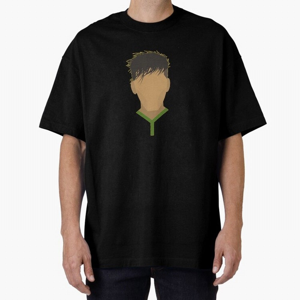 Neymar Brazil Football Design Oversized T-Shirt Honor the Football Icons of FIFA World Cup 2026 Spirit, Inspired by England and Germany, Neymar, Haaland and Cristiano Ronaldo, Retro Football Energy, Iconic Rivalries, Trophy Chase Drama and Stadium
