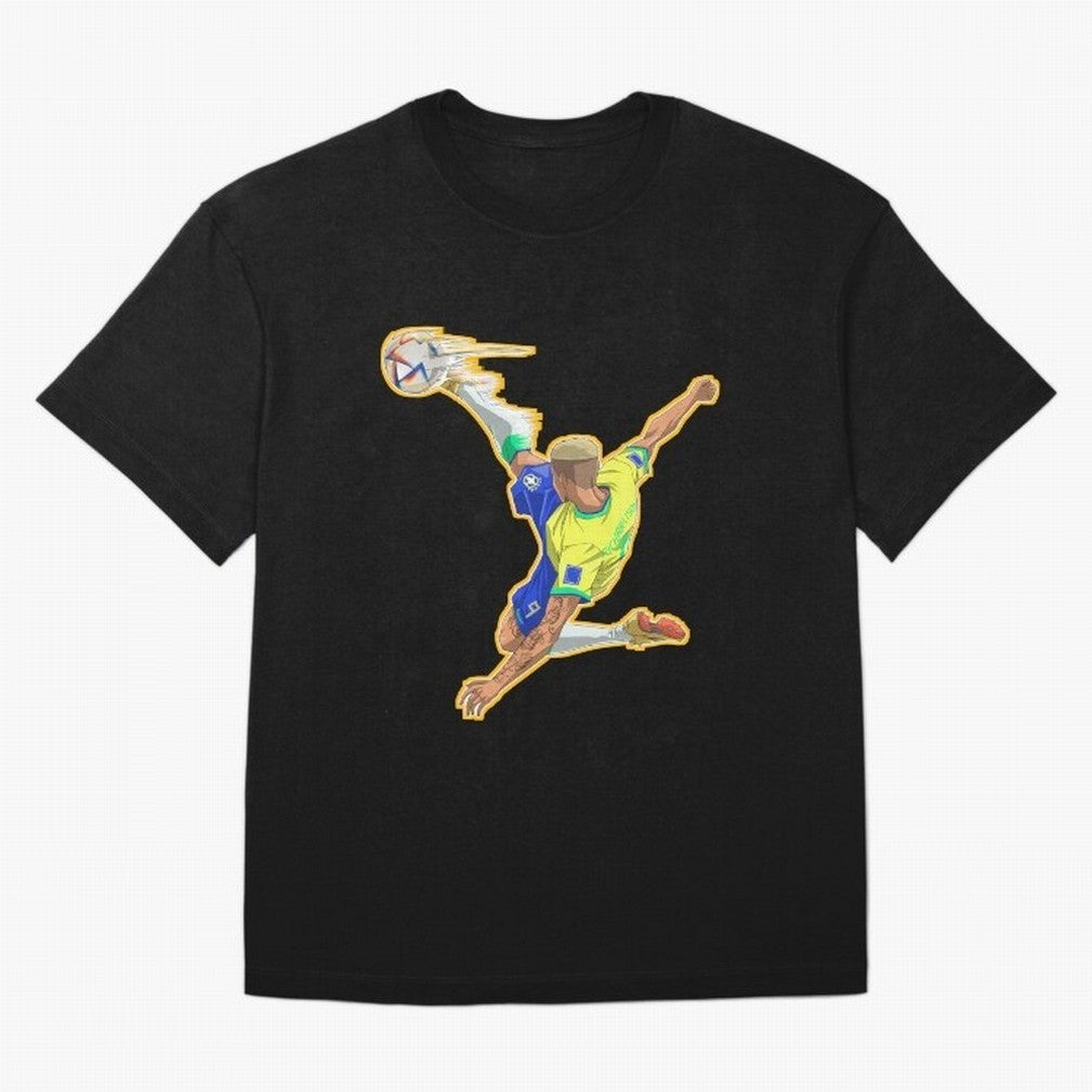 Richarlison Anime Goal Essential T-Shirt Join Supporters Worldwide for FIFA World Cup 2026 USA Canada Mexico Capturing Messi and Cristiano Ronaldo, Brazil Energy, Game Day Rituals, Football Legends, Country Pride and the Road to the Final; Made for