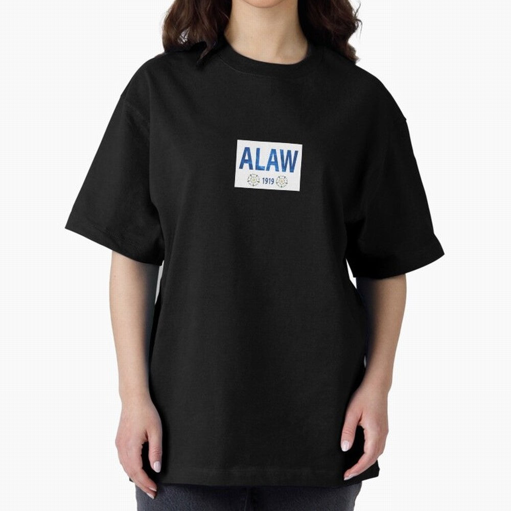 Leeds United- ALAW Sticker-AwayDays Classic T-Shirt Honor Champions and Dreams in Global Football Passion for FIFA World Cup 2026, Inspired by Cristiano Ronaldo, Haaland and CR7, Spain and Netherlands, Stadium Chants, National Pride, Trophy Dreams