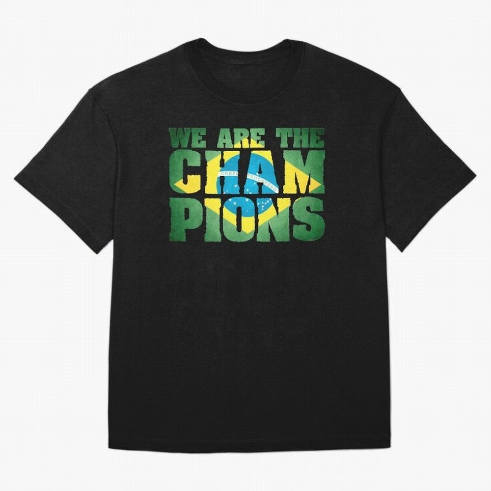 Champion Brazil Classic T-Shirt Bring Legendary Rivalry Energy to Match Day Hype around FIFA World Cup 2026 Group Stage, Messi and Cristiano Ronaldo, France and Portugal, Sports Nostalgia, International Competition, Famous Players and Unforgettable