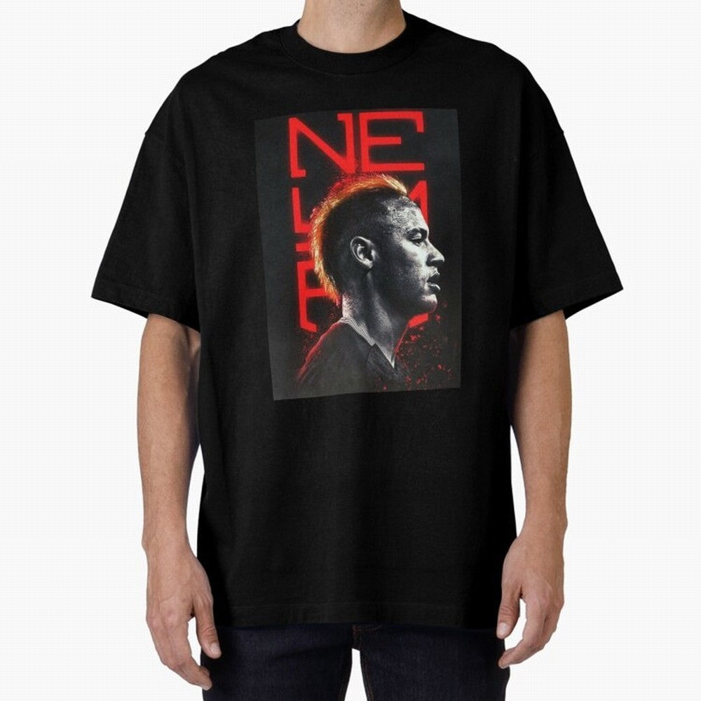 Black Wallpaper Neymar Classic T-Shirt Bring Supporter Culture to Global Football Passion for FIFA World Cup 2026 Group Stage, Driven by Haaland, England, Championship Spirit, Famous Goals, Roaring Crowds and International Football Unity; Built for