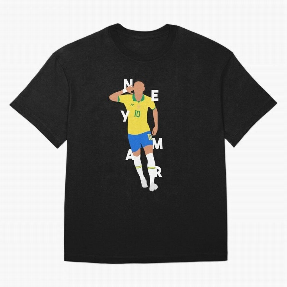 Neymar x Brazil Oversized T-Shirt Support the Legends of FIFA World Cup 2026 Group Stage Capturing Messi, CR7 and Mbappe, Argentina Energy, Champion Mindset, Group Stage Buzz, Knockout Tension and Passionate Fan Culture; Made for Collectors Who