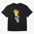 Neymar x Brazil Oversized T-Shirt Support the Legends of FIFA World Cup 2026 Group Stage Capturing Messi, CR7 and Mbappe, Argentina Energy, Champion Mindset, Group Stage Buzz, Knockout Tension and Passionate Fan Culture; Made for Collectors Who