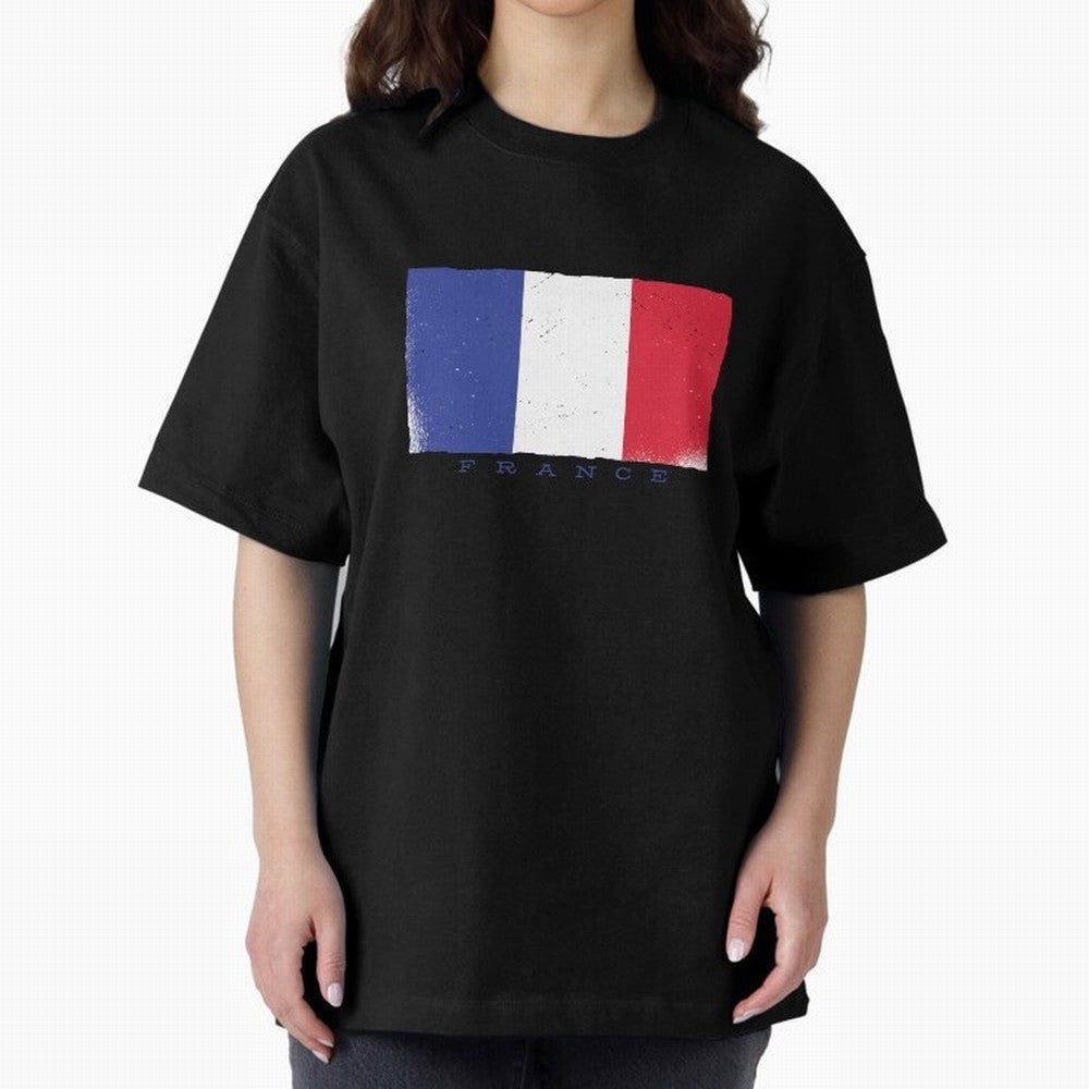 France Flag Design Classic T-Shirt Bring a Champion Mindset to Global Football Passion for FIFA World Cup 2026 USA Canada Mexico, Highlighting CR7, France and Portugal, Supporter Pride, Iconic Celebrations, Legendary Names and Global Match Day