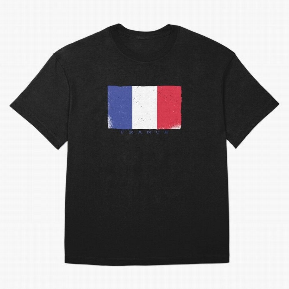 France Flag Design Classic T-Shirt Bring a Champion Mindset to Global Football Passion for FIFA World Cup 2026 USA Canada Mexico, Highlighting CR7, France and Portugal, Supporter Pride, Iconic Celebrations, Legendary Names and Global Match Day