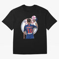 Art Neymar Illustration Classic T-Shirt Celebrate Rivalries and Pride in FIFA World Cup 2026 Spirit, Connected to England and Germany, Messi, Global Supporter Spirit, Legendary Goals, National Colors and Tournament Celebration; Made for Collectors