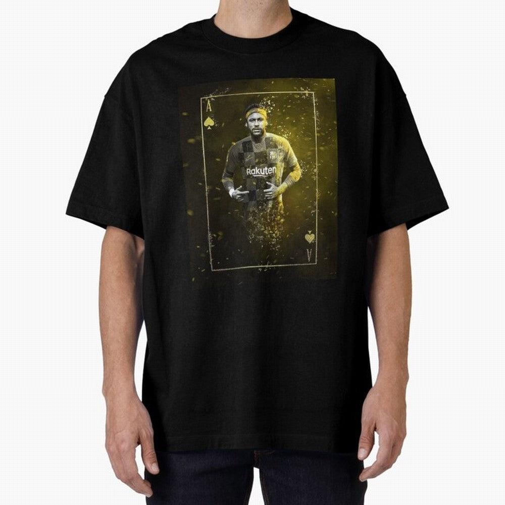 Art Neymar Wallpaper Classic T-Shirt Show Fan Pride Across the FIFA World Cup 2026 USA Canada Mexico Journey through Messi and Cristiano Ronaldo Highlights, Spain Pride, Stadium Memories, Football Loyalty, International Chants and Championship
