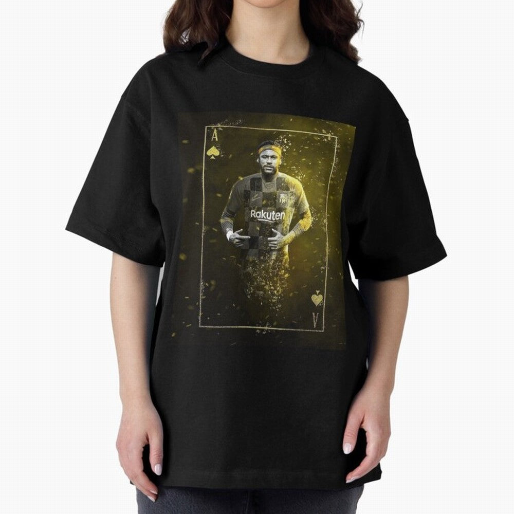 Art Neymar Wallpaper Classic T-Shirt Show Fan Pride Across the FIFA World Cup 2026 USA Canada Mexico Journey through Messi and Cristiano Ronaldo Highlights, Spain Pride, Stadium Memories, Football Loyalty, International Chants and Championship