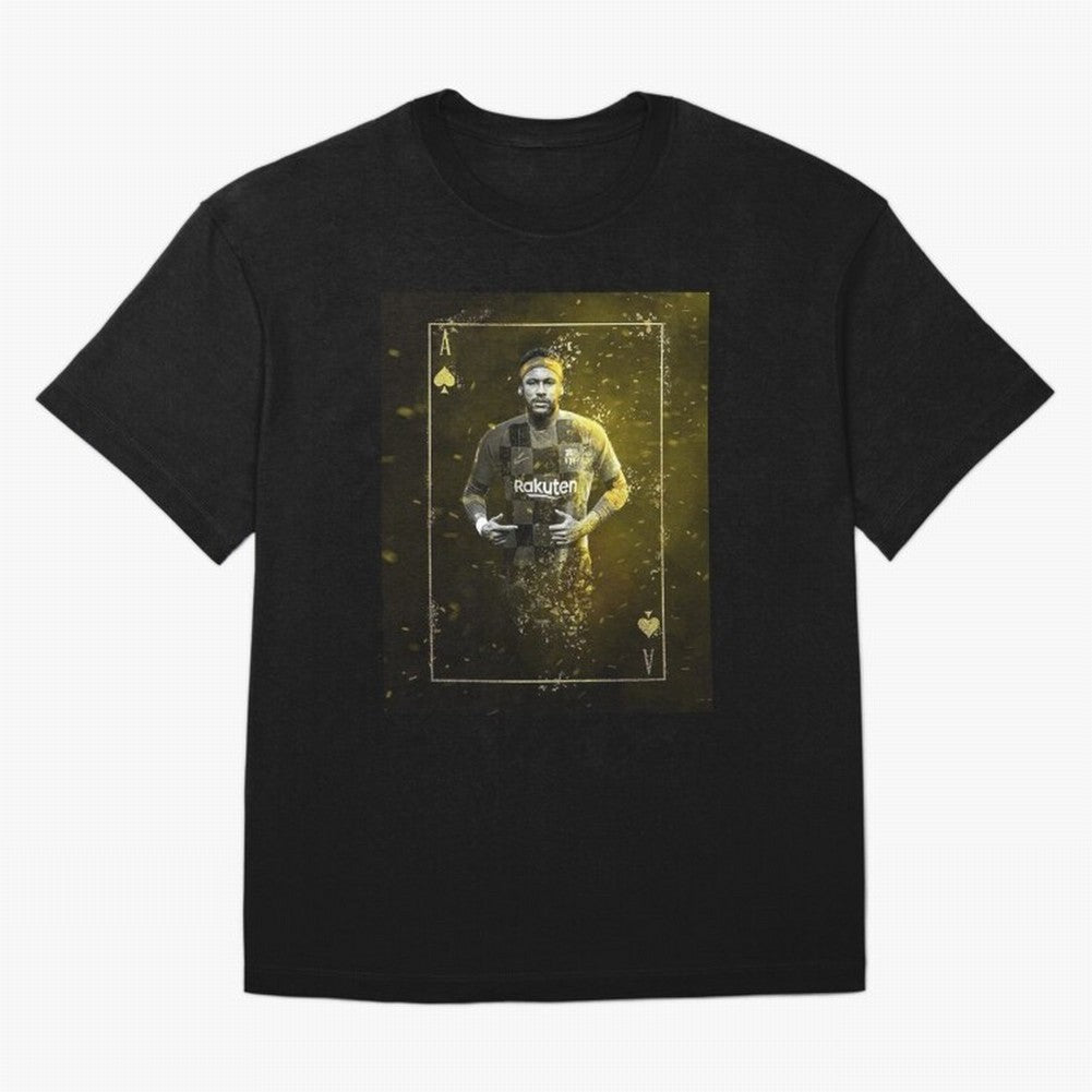 Art Neymar Wallpaper Classic T-Shirt Show Fan Pride Across the FIFA World Cup 2026 USA Canada Mexico Journey through Messi and Cristiano Ronaldo Highlights, Spain Pride, Stadium Memories, Football Loyalty, International Chants and Championship