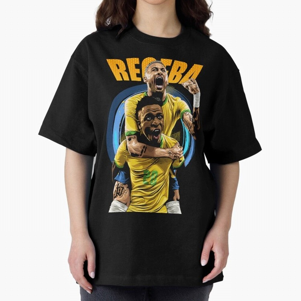 RECEBA Classic T-Shirt Join Supporters Worldwide for Global Football Passion for FIFA World Cup 2026 USA Canada Mexico, Inspired by Cristiano Ronaldo, Haaland and CR7, Germany, Football History, Final Match Energy, Crowd Noise and Once in a