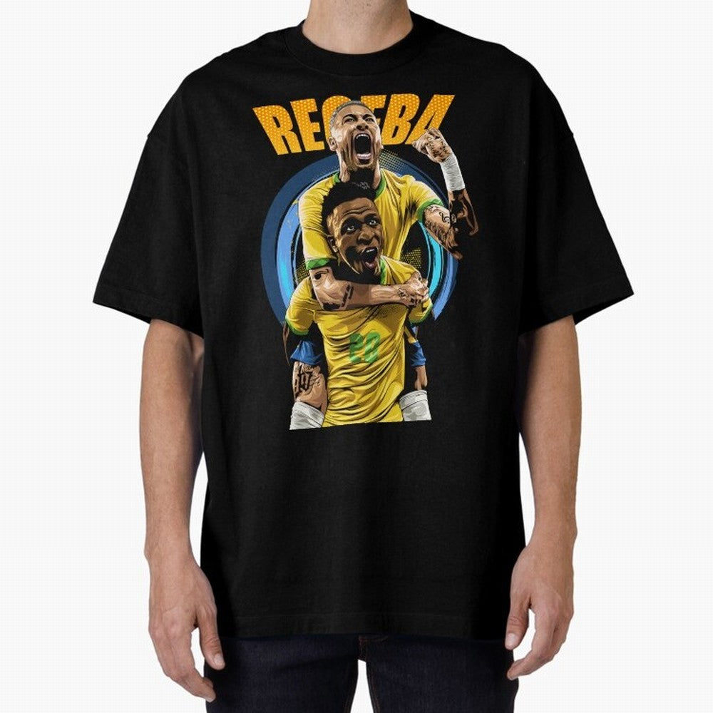 RECEBA Classic T-Shirt Join Supporters Worldwide for Global Football Passion for FIFA World Cup 2026 USA Canada Mexico, Inspired by Cristiano Ronaldo, Haaland and CR7, Germany, Football History, Final Match Energy, Crowd Noise and Once in a