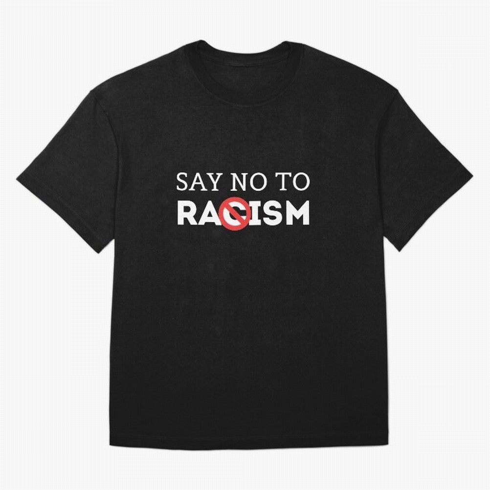 say no to racism Classic T-Shirt Embrace FIFA World Cup 2026 Group Stage Spirit, Driven by France, Haaland and Mbappe, Soccer Culture, Superstar Moments, National Team Dreams and Competitive Fire; Great for Watch Parties, Sports Bars, Family