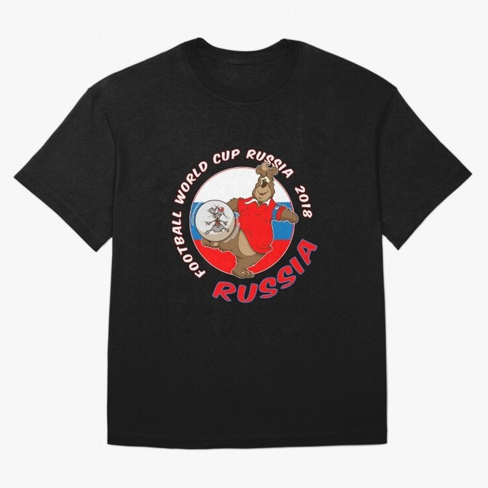 Russia football World Cup Russia 2018 T shirt and merchandise Oversized T-Shirt Discover the FIFA World Cup 2026 USA Canada Mexico Journey through Messi, CR7 and Mbappe Highlights, France Pride, Stadium Chants, National Pride, Trophy Dreams and