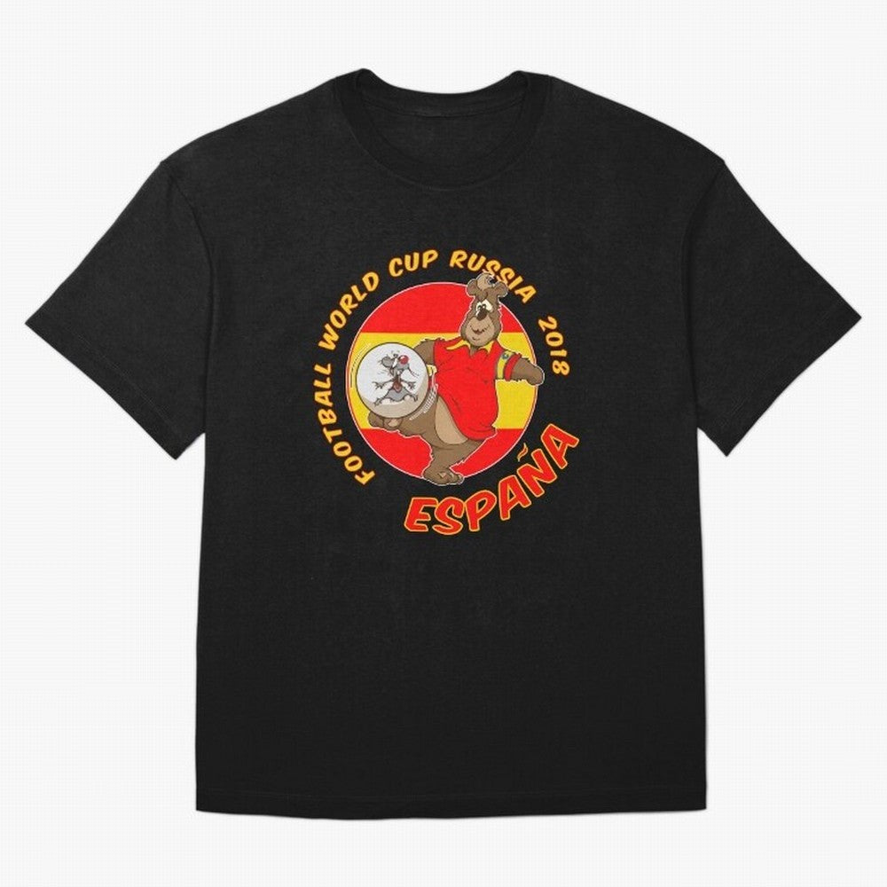 Spain football World Cup Russia 2018 T shirt and merchandise Classic T-Shirt Bring Match Day Fire to FIFA World Cup 2026 Group Stage Spirit, Highlighting England and Germany, Messi and Cristiano Ronaldo, Retro Football Energy, Iconic Rivalries,