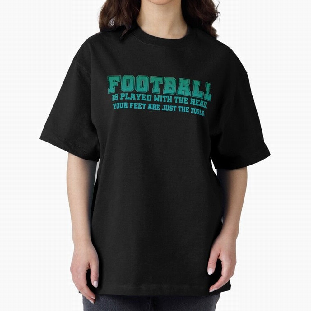 Football is played with the head. Classic T-Shirt Represent FIFA World Cup 2026 Group Stage Spirit, Highlighting Netherlands, Neymar, Game Day Rituals, Football Legends, Country Pride and the Road to the Final; Ideal for Fans Who Follow Messi,