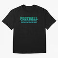 Football is played with the head. Classic T-Shirt Represent FIFA World Cup 2026 Group Stage Spirit, Highlighting Netherlands, Neymar, Game Day Rituals, Football Legends, Country Pride and the Road to the Final; Ideal for Fans Who Follow Messi,