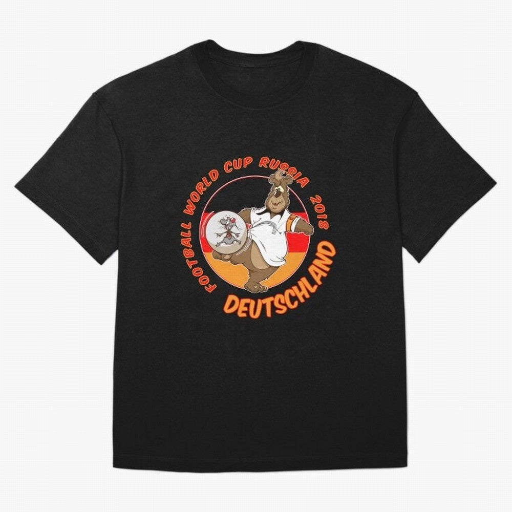 Germany football World Cup Russia 2018 T shirt and merchandise Classic T-Shirt Represent Football Lovers during Global Football Passion for FIFA World Cup 2026, Highlighting Neymar, Haaland and Cristiano Ronaldo, Spain and Netherlands, Vintage