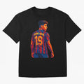 Lamine Yamal Oversized T-Shirt Elevate Match Day Hype around FIFA World Cup 2026 Group Stage, Messi, Neymar and Mbappe, Argentina and Brazil, Tournament Hype, Historic Matchups, Family Viewing Parties and Global Sports Pride; Perfect for Fans,