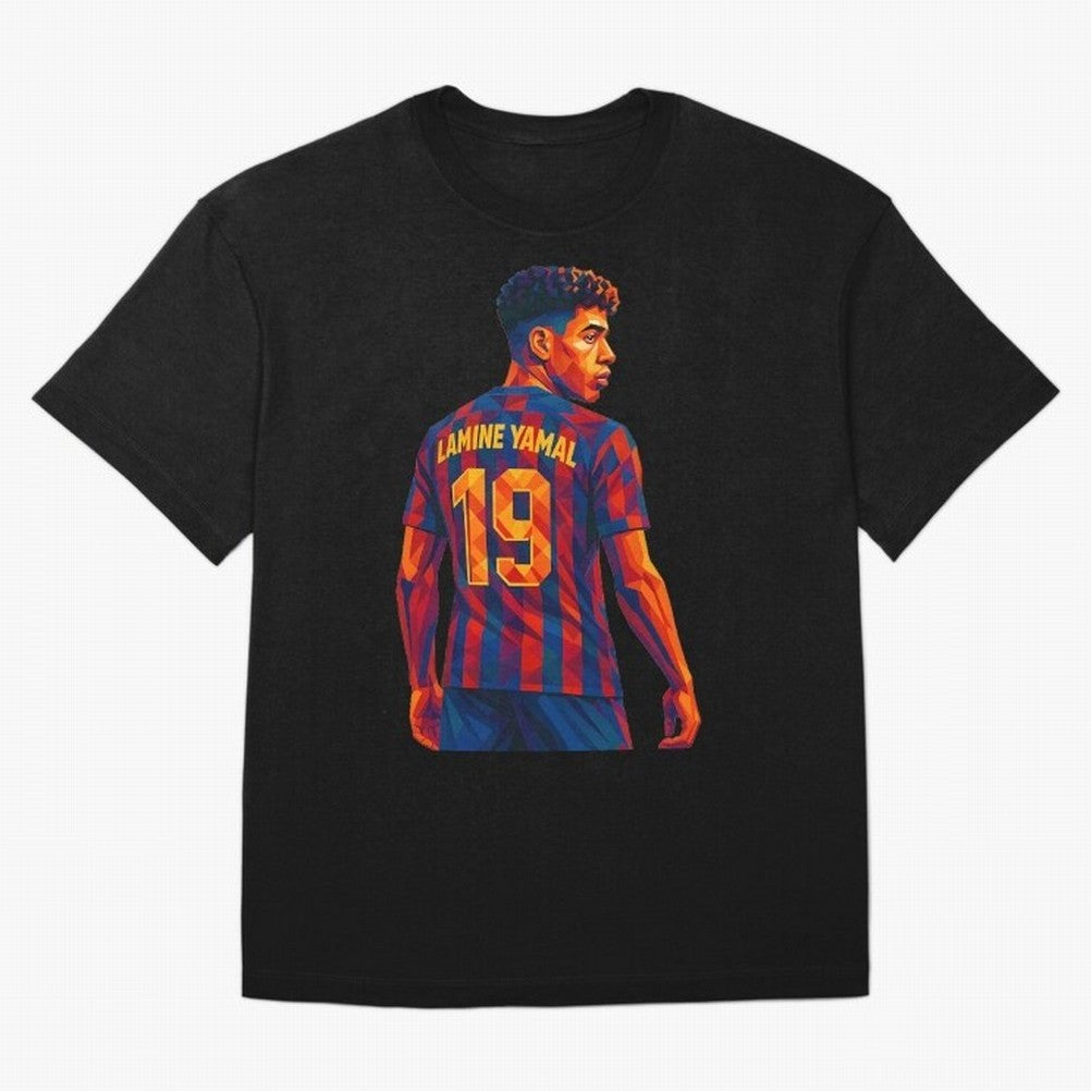 Lamine Yamal Oversized T-Shirt Elevate Match Day Hype around FIFA World Cup 2026 Group Stage, Messi, Neymar and Mbappe, Argentina and Brazil, Tournament Hype, Historic Matchups, Family Viewing Parties and Global Sports Pride; Perfect for Fans,
